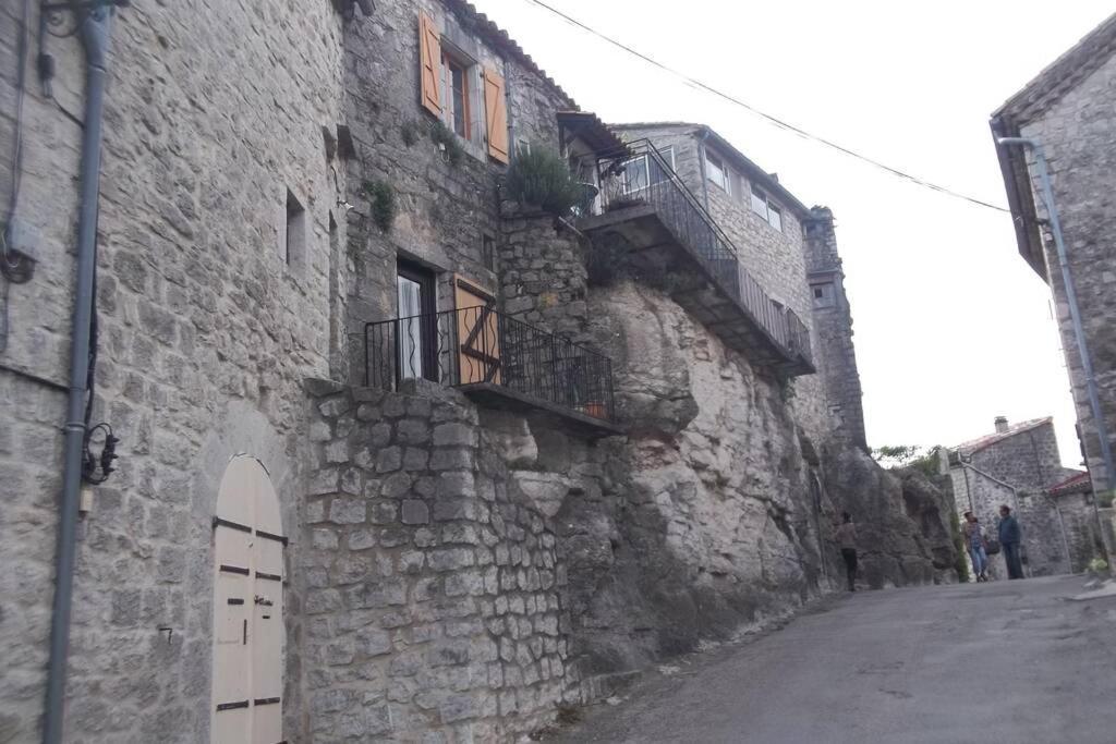 Maison Pierre Et Voute Au Coeur Du Village Balazuc Esterno foto