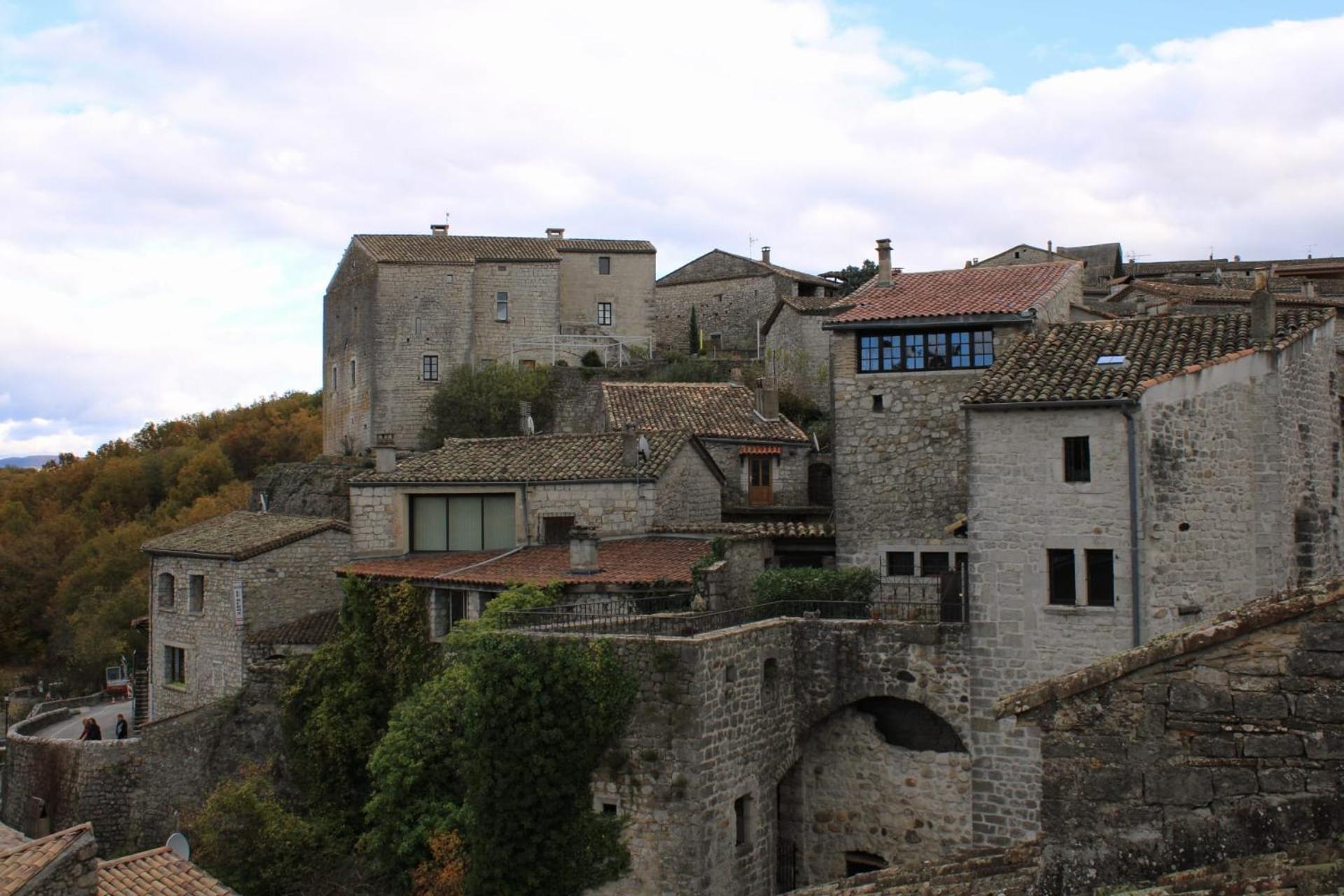 Maison Pierre Et Voute Au Coeur Du Village Balazuc Esterno foto