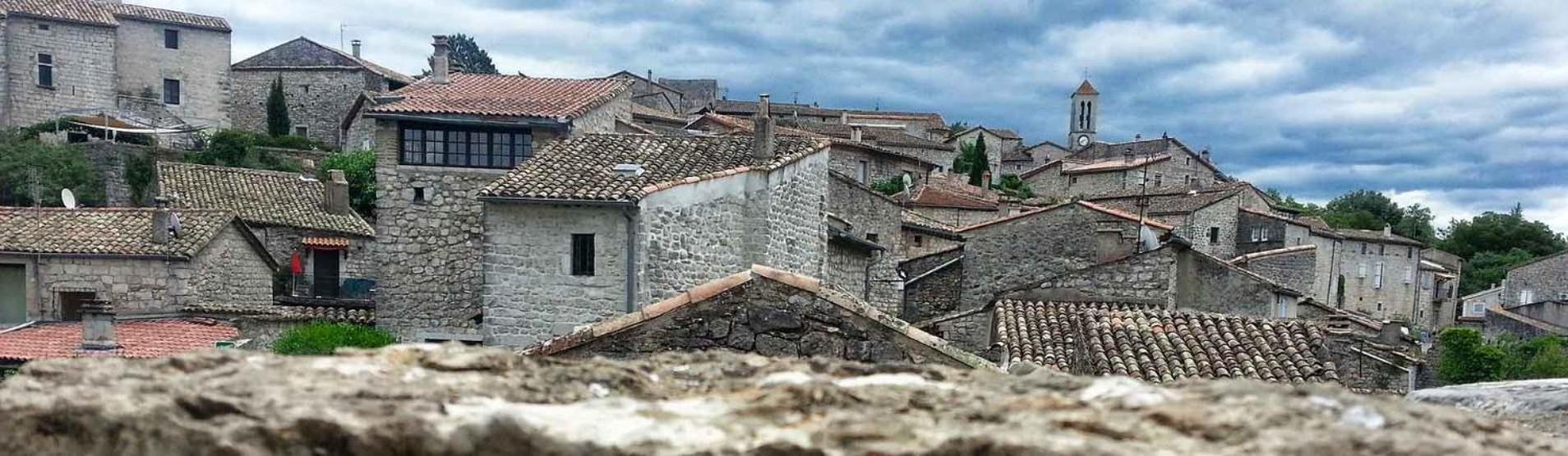 Maison Pierre Et Voute Au Coeur Du Village Balazuc Esterno foto
